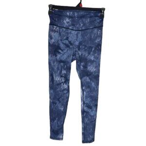 Gymshark Elevate Leggings Lakeside Blue Spray Dye Size Large